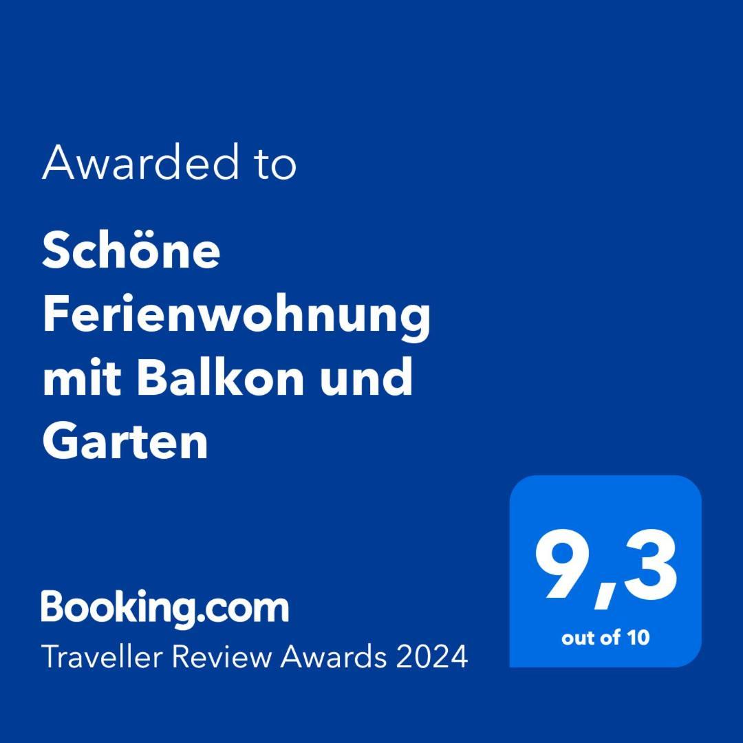 Schoene Ferienwohnung Mit Balkon Und Garten Nonnweiler Kültér fotó